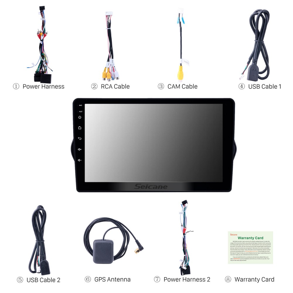 2015 2018 fiat egea android 10 0 hd touchscreen 9 inch head unit bluetooth gps navigation radio with aux support obd2 swc carplay