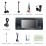 7 inch Android 9.0 Muti-touch Screen autoradio DVD Player for 2000-2007 BMW X5 E53 3.0i 3.0d 4.4i 4.6is 4.8is 1996-2003 BMW 5 Series E39 with GPS Navigation Audio system Canbus Bluetooth WIFI Mirror Link USB 1080P DVR