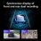 11.26" 4K Dash Camera Car Dvr WiFi ADAS BSD with 4K  Front Camera 1080P Rear Camera AHD 