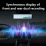 11.26" 4K Dash Camera Car Dvr WiFi ADAS BSD with 4K  Front Camera 1080P Rear Camera AHD 