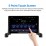 9 inch Android 13.0 for 2017 2018 2019+ PEUGEOT 4008 5008 Stereo GPS navigation system with Bluetooth Touch Screen support Rearview Camera