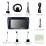 7 inch Android 12.0 GPS Navigation Radio for 1998-2006 Mercedes Benz CLK-Class W209/G-Class W463 with HD Touchscreen Carplay Bluetooth support DAB+ DVR