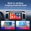 10.1 inch Android 13.0 for 2016 2017 2018 2019 2020 HANTENG X7 Stereo GPS navigation system with Bluetooth TouchScreen support Rearview Camera