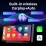 10.26" Carplay Dash Camera Dvr Android Auto WiFi FM Rearview Camera  Support 4K H.265 1080P