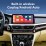 12.3 inch GPS navigation system Android 13.0 for 2015-2016 2017-2018 Geely Borui Stereo with Bluetooth TouchScreen support Rearview Camera
