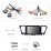 HD Touchscreen 9 inch for 2014 2015 2016-2019 Kia Carnival/Sedona Radio Android 13.0 GPS Navigation System with Bluetooth support Carplay