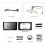 10.1 Inch HD Touchscreen for 2010+ Nissan NV400 Opel Movano Renault Master III Stereo Car GPS Navigation Stereo Support Carplay