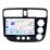 OEM 9 inch Android 14.0 for 2001-2005 Honda Civic Manual A/C Radio with Bluetooth HD Touchscreen GPS Navigation System support Carplay DAB+