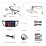 10.1 Inch 2011-2015 Honda CRV high version with screen Android 13.0 Radio GPS Navigation system 3G WiFi Capacitive Touch Screen TPMS DVR OBD II Rear camera AUX Steering Wheel Control USB SD Bluetooth HD 1080P Video 