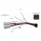9 inch Android 13.0 for Chevrolet N300 Stereo GPS navigation system with Bluetooth touch Screen support Rearview Camera