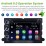 OEM 7 inch Android 9.0 Radio GPS navigation system for 2005-2009 Ford Mustang with Bluetooth DVD player HD 1024*600 touch screen OBD2 DVR Rearview camera TV 1080P Video USB SD 3G WIFI Steering Wheel Control