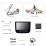10.1 inch Android 13.0 GPS Navigation Radio for 2016-2018 chevy Chevrolet Equinox with HD Touchscreen Bluetooth USB support Carplay TPMS
