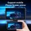 9" Carplay Screen Android Auto MP5 Player WiFi FM with Rearview Front Camera