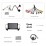 HD Touchscreen 9 inch for 2014 2015 Mercedes Benz ML Radio Android 14.0 GPS Navigation System with Bluetooth support Carplay DAB+