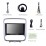 OEM Android 11.0 for 2005 Honda Stream Radio with Bluetooth 9 inch HD Touchscreen GPS Navigation System Carplay support DSP