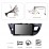 OEM 10.1 inch Android 13.0 HD Touchscreen Bluetooth Radio for Toyota Corolla 11 2012 E170 E180 with GPS Navigation USB FM auto stereo Wifi AUX support DVR TPMS Backup Camera OBD2 SWC