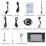 HD 1024*600 Multi-touch Screen Android 10.0 DVD Navigation Head Unit for 2013 2014 2015 SEAT EXEO with Radio Tuner 4G WiFi Bluetooth Music Mirror Link OBD2 AUX DVR
