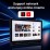  Android 12.0 Brand new 14 inch IPS screen HD Full touch 1920*1080 High Definition Headrest Multi-angle adjustment TF Transmitter FM Transmitter 2.1A USB charging