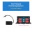 Portable Car USB TPMS  with 4 Internal Sensors for Aftermarket Android radio Tire Pressure Monitoring Auto Alarm System