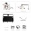  10.1 inch GPS Navigation System Android 13.0 For 2016 2017 2018-2022 TOYOTA PRADO Radio with Bluetooth HD Touchscreen Carplay support DSP