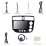 OEM 9 inch Android 14.0 for 2001-2005 Honda Civic Manual A/C Radio with Bluetooth HD Touchscreen GPS Navigation System support Carplay DAB+