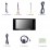 7 inch Android 10.0  TOYOTA Corolla universal HD Touchscreen Radio GPS Navigation System Support Bluetooth Carplay OBD2 DVR  WiFi Steering Wheel Control