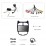 HD Touchscreen 9 inch Android 13.0 GPS Navigation Radio for 2000-2016 Peugeot 206 with Bluetooth AUX WIFI support Carplay TPMS DAB+