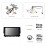 For 2016 HONDA CIVIC 9 inch Android 13.0 Radio GPS Navigation Bluetooth USB WIFI 1080P Mirror Link Stereo support DVR OBD2 