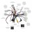 Android 10.0 9.7 inch HD Touchscreen for Toyota RAV4 2008 2009 2010 2011 GPS Navigation Radio Bluetooth AUX WIFI support 4G Carplay OBD2 SWC DVR Digital TV Backup Camera