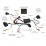 9.7 inch Android 10.0 HD Touchscreen GPS Navigation Radio for 2014 2015 2016-2018 FORD TOUMEO COURIER/TRANSIT COURIER LOW-END with Bluetooth Carplay support TPMS AHD Camera