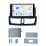 9  inch HD Touchscreen Stereo for 2013 2014 2015 2016 SOUEAST V5 V6 Radio Replacement with GPS Navigation Bluetooth Carplay FM/AM Radio support Rear View Camera WIFI