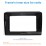 UV Black Frame for 10.1 inch 2018 SUZUKI SWIFT Audio Dash Trim Fascia Panel Kit