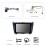 9 inch for 2008-2015 Mazda 6 Rui wing Android 13.0 Radio GPS Navigation System with full 1024*600 Touchscreen Bluetooth Mirror link TPMS OBD2 DVR Rearview camera TV carplay