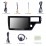 Android 14.0 HD Touchscreen 10.1 inch for 2015-2017 Honda Stepwgn RHD Radio GPS Navigation System with Bluetooth support Carplay