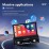 7 inch Universal One DIN Car Radio GPS Navigation Multimedia Player with Bluetooth WIFI Music Support Mirror Link SWC DVR 1080P Video