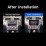 Carplay 9 inch Radio Android 13.0 for 2001-2010 HYUNDAI MATRIX RHD GPS Navigation Head Unit Bluetooth Touchscreen support TPMS DVR DAB+ Wifi