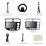 OEM Android 11.0 for 2001-2005 Honda Civic RHD Manual A/C Radio with Bluetooth 9 inch HD Touchscreen GPS Navigation System Carplay support DSP
