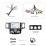 9 inch Android 14.0 for 2005 TOYOTA FORTUNER VIGO HILUX MANUAL AC Stereo GPS navigation system with Bluetooth TouchScreen support Rearview Camera