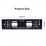 170 Degree HD Wide Angle Large Viewing Night Vision Waterproof Universal European License Plate Rearview Backup Camera Car Parking Reversing Assistance system