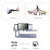OEM 10.1 inch Android 14.0 for 2010 2011 2012-2018 Toyota Hiace RHD Radio Bluetooth HD Touchscreen GPS Navigation System support Carplay