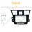 10.1 inch Android 10.0 In Dash Bluetooth GPS Navigation System for 2014 2015 Toyota Highlander with HD 1024*600 Touch Screen 3G WiFi Radio RDS Mirror Link OBD2 Rearview Camera AUX USB SD Steering Wheel Control