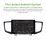 10.1 inch Android 13.0 Radio for 2016-2018 Honda Pilot Ridgeline RTS Bluetooth Touchscreen GPS Navigation Carplay USB AUX support TPMS DAB+ SWC