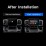 Carplay 9 inch Radio for 2021+ FIAT DUCATO Android 13.0 GPS Navigation Head Unit Android Auto Support DAB+ OBDII Steering Wheel Control Wifi