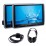 Brand new 10.1" HD 1024 * 600 high definition headrest MP5 Player Free Tilt Multilingual IR Transmitter FM Transmitter Game Function SD USB （1 pair）