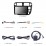 OEM 9 inch Android 10.0 Radio for 1996-1999 HONDA CIVIC MANUAL AC Bluetooth Wifi HD Touchscreen GPS Navigation support Carplay DVR OBD
