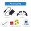 Portable Car USB TPMS  with 4 Internal  External Sensors for Aftermarket Android radio Tire Pressure Monitoring Auto Alarm System