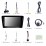 9 inch 2012 2013 2014 2015 Volkswagen Santana Android 10.0 GPS Navi auto stereo HD touchscreen Bluetooth WIFI Support 3G WIFI DVR