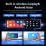 11.26 inch Wireless Carplay Android Auto Car WiFi Recorder 4K+1080P Streaming Media Built-in video code decoder Support 4K H.265 Video Code