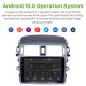 9 Inch For 2008-2010 Toyota Corolla Android 10.0 Capacitive Touch Screen Radio GPS Navigation system with Bluetooth TPMS DVR OBD II Rear camera AUX USB SD 3G WiFi Steering Wheel Control Video 