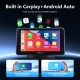 7" Carplay Screen Android Auto MP5 Player WiFi FM with Rearview Front Camera